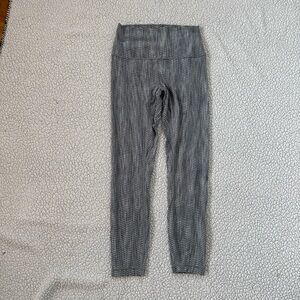 Lululemon Athletica grey Patterned Leggings